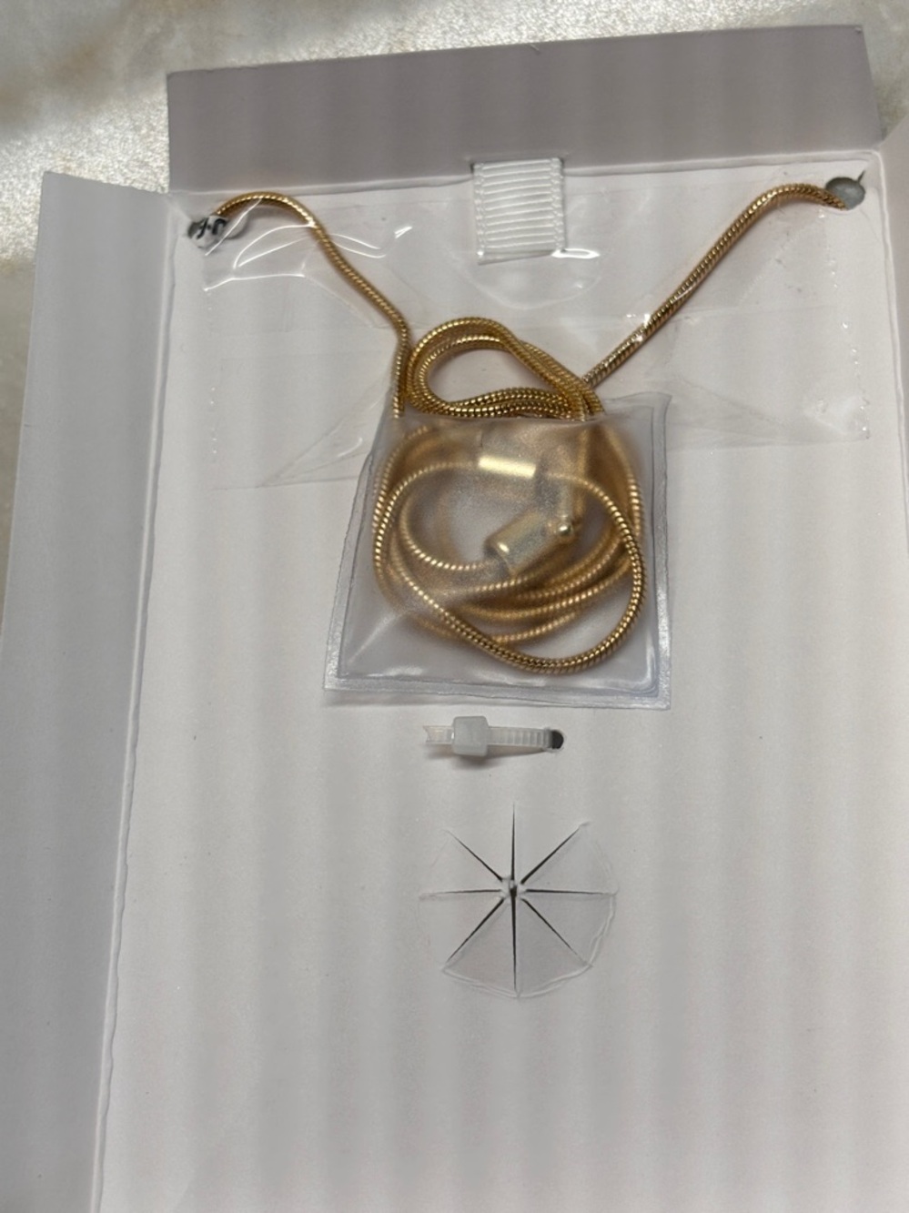 NIB True to Form Teapot Locket Pendant Necklace on gold chain - Picture 7 of 7